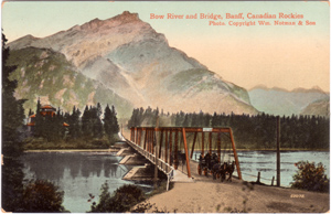 Banff, Alberta, Canada - Bow River and Bridge