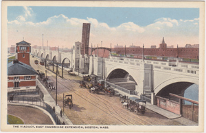 Boston, Massachusetts - Viaduct, East Cambridge Extension
