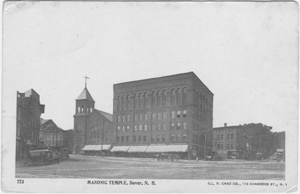 Dover, NH - Masonic Temple circa 1900