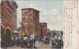 Providence, Rhode Island - Vanity Fair Fire 1908